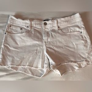 GAP White Jean Shorts